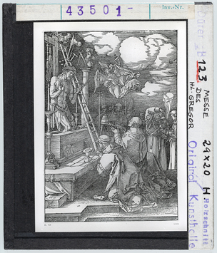 Vorschaubild Albrecht Dürer: Gregorsmesse, B. 123 